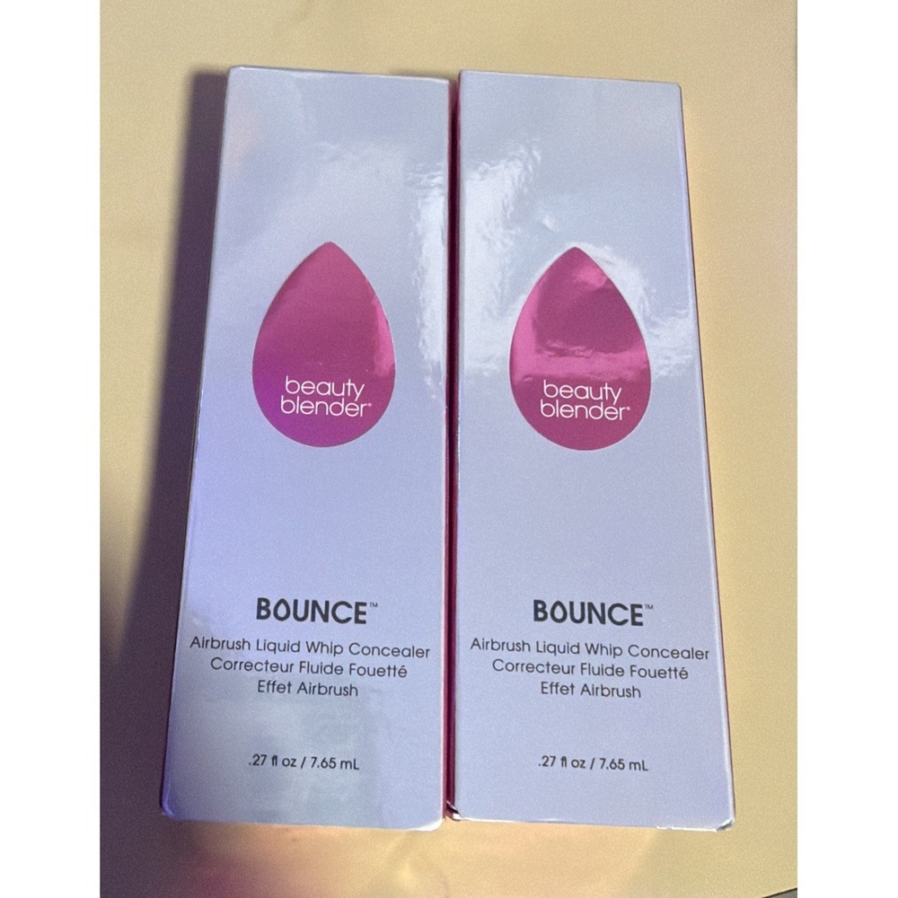 BeautyBlender Bounce Airbrush Liquid Whip Concealer Deep Bronze 27oz 4.45 N Lot